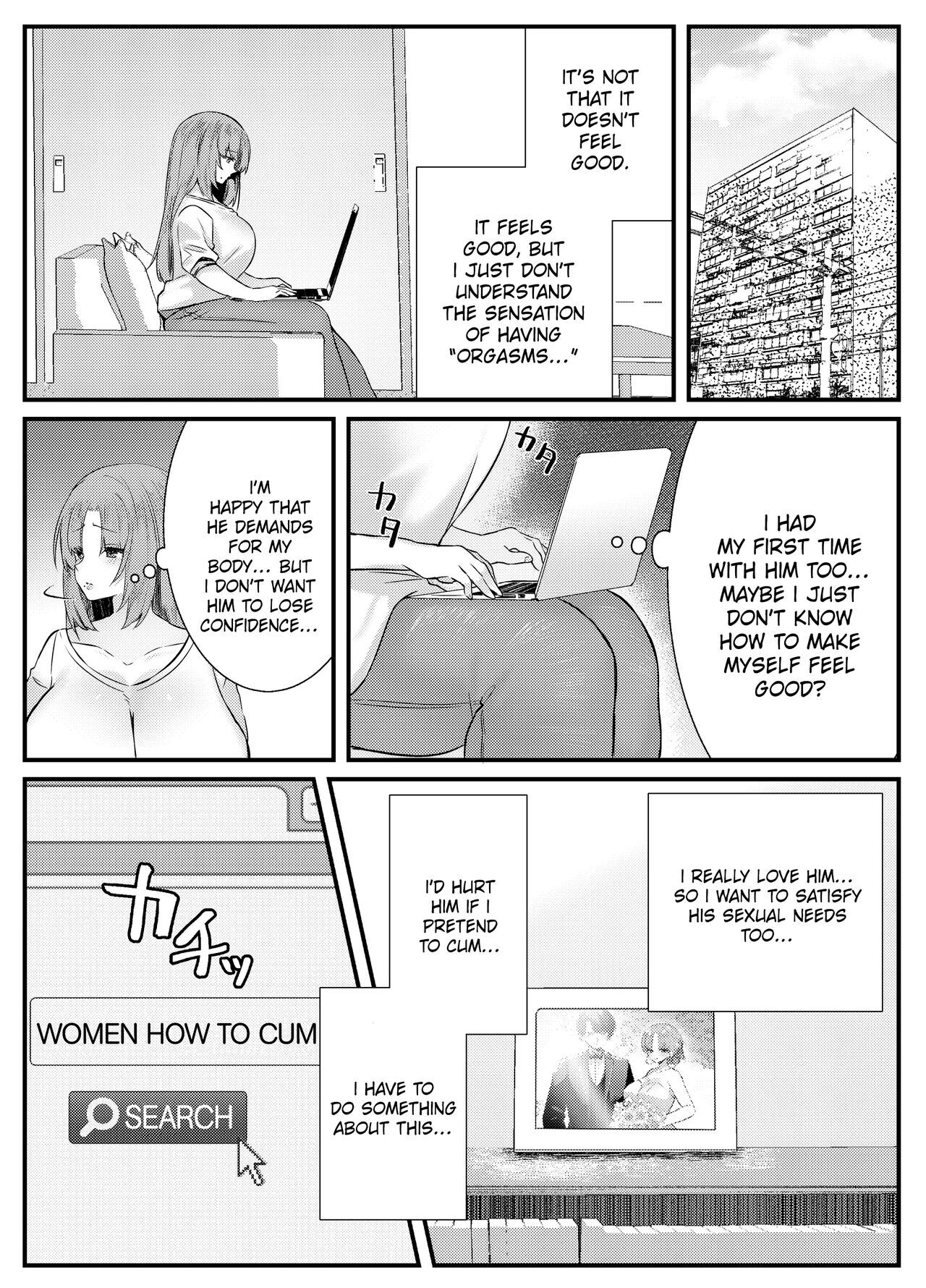 Read Internal Orgasm Lesson -The Housewife Took a Real, Bareback Sex Lesson  with a Another man for her Husband- online for free | Doujin.sexy