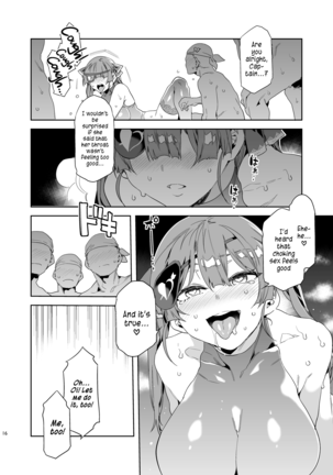 Marine Senchou wa Hi Goui no Ue de Wakarasaretai | Captain Marine Wants to be Raped in a Non-Consensual Manner - Page 17