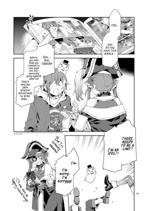 Marine Senchou wa Hi Goui no Ue de Wakarasaretai | Captain Marine Wants to be Raped in a Non-Consensual Manner - Page 25