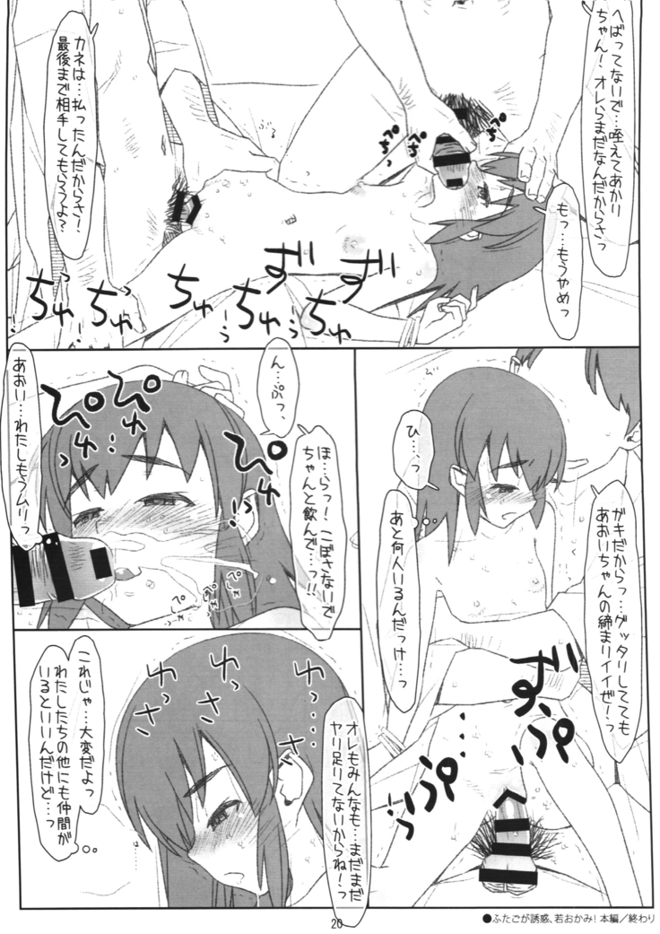 Futago ga Yuuwaku, Waka Okami! Aoi Akari Hen