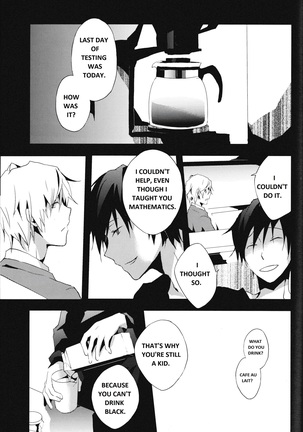 Fourth Station Romance -durarara doujin