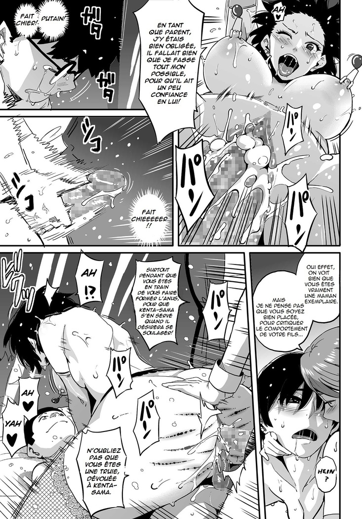 Hahaoya Shikkaku Elite Oyako no M Buta Netorare Tenraku Jinsei