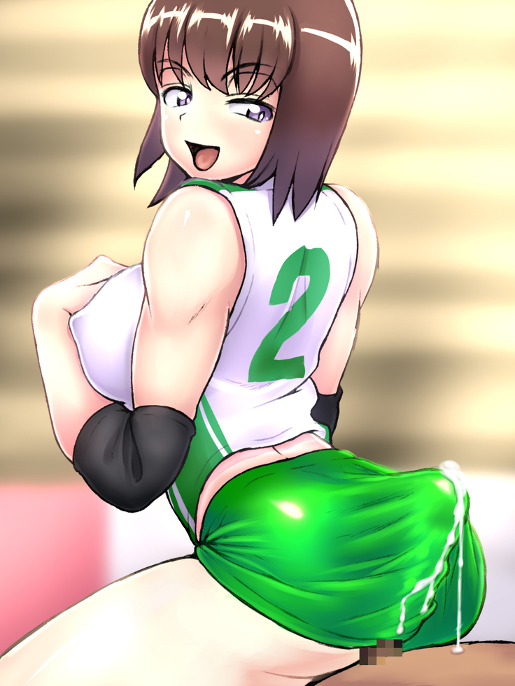 Shojo Volley Senshu no Shiri ni Kosuri tsukete Ikuu!