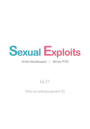 Sexual Exploits -  She is no ordinary pervert - Page 40