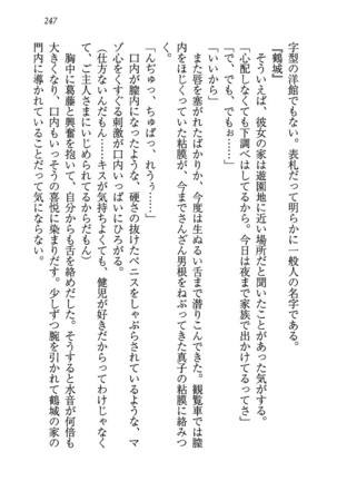 ツンマゾ! ツンなお嬢さまは、実はM Page #249
