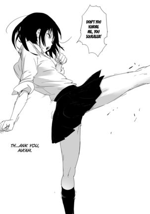 The Girl Who Verbally Abuses | Batou Shoujo #1 - Page 35