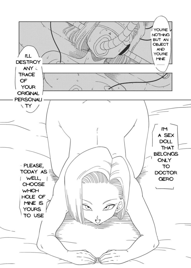 DB-X Doctor Gero x Android 18