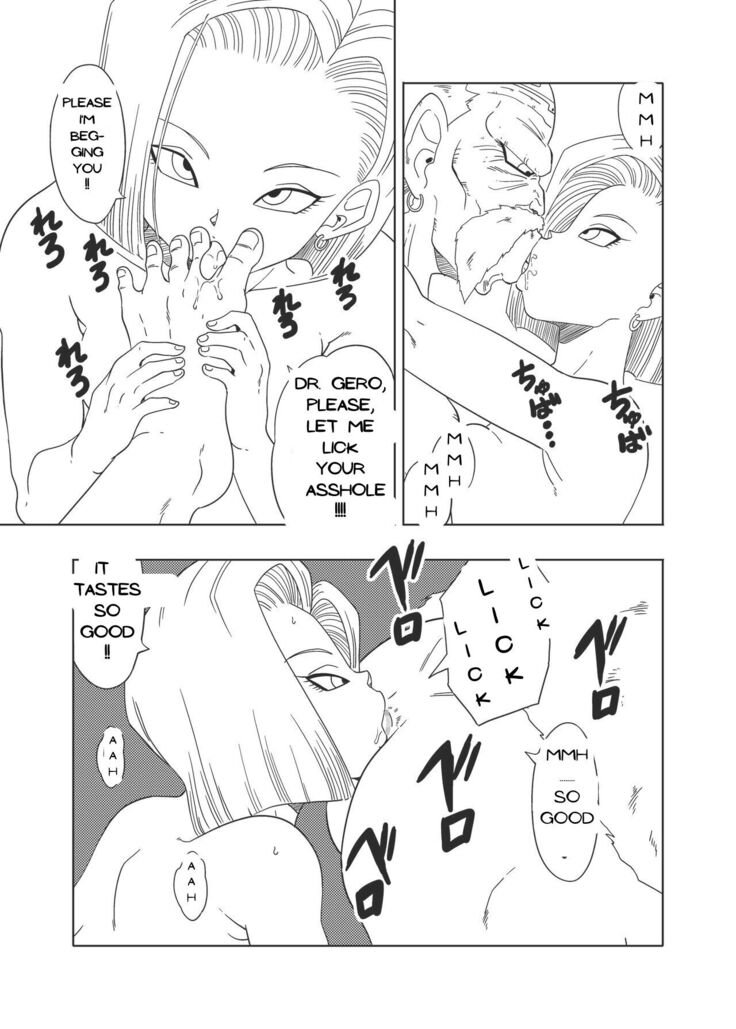 DB-X Doctor Gero x Android 18