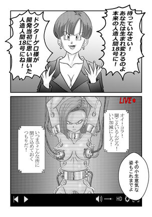 [Light Rate Port Pink] Tanjou!! Aku no Onna Senshi Jinzou Ningen 18-gou  Sennou Kaizou Keikaku -Zenpen- (Dragon Ball Z) Page #27