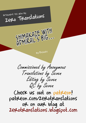 Shimakaze-chan to Teitoku no Ooki na... | Shimakaze With Admiral's Big... Page #16