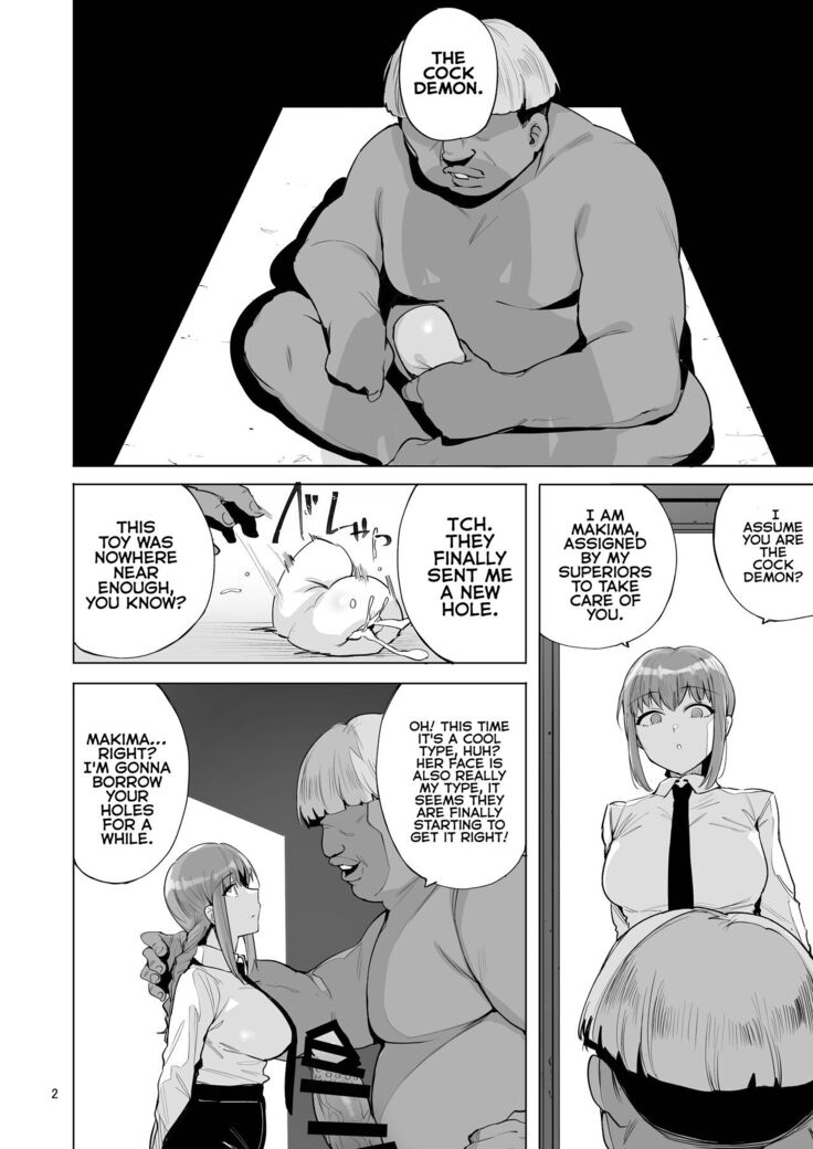 Makima VS Chinpo no Akuma