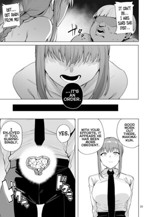 Makima VS Chinpo no Akuma Page #24