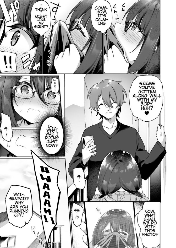 I Switched Bodies with my Large-Breasted Yandere Junior Who is Aroused Just by Hearing the Sound of My Voice!