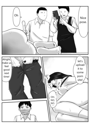 Boku no Me no Mae de Kaasan ga Conveni Tenchou ya Daigakusei-tachi ni Rinkansareta no wa, Mambiki wo Shita Boku no Sei da...! 【Hahaoya NTR】 Page #37