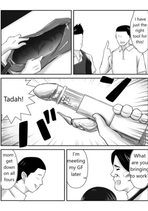 Boku no Me no Mae de Kaasan ga Conveni Tenchou ya Daigakusei-tachi ni Rinkansareta no wa, Mambiki wo Shita Boku no Sei da...! 【Hahaoya NTR】 Page #32