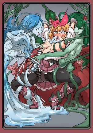 Futanari Mahou Shoujo Sword Lily in Inma Dungeon Page #36
