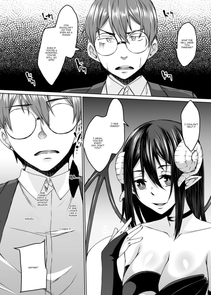 Haitatsusaki ni wa Kuufuku no Succubus Zuma ga Ite. | At my Destination There was a Hungry Succubus Wife