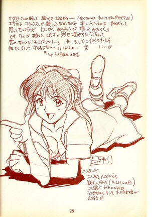 Piyoko no Pi Zoukan 1 - Bakuretsu! Evangeli Hunter SOS no Aoi Sora - Page 27