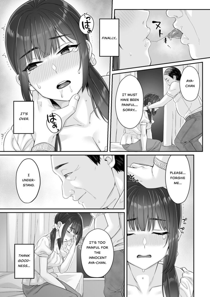 Junboku Joshikousei wa Oyaji Iro ni Somerarete Comic Ban Ch. 1