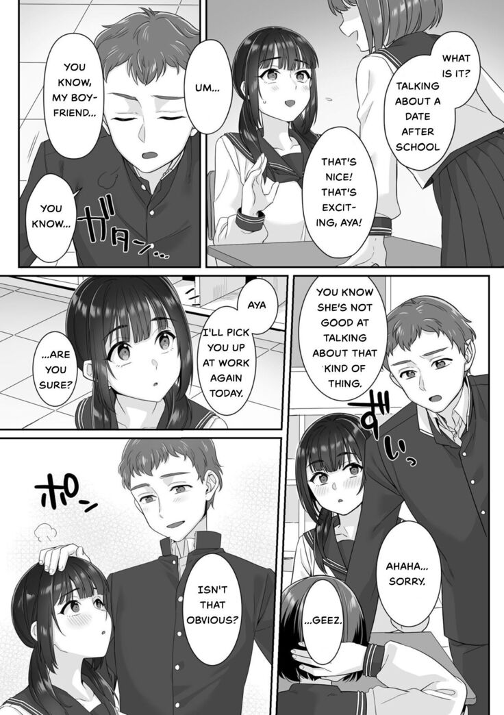 Junboku Joshikousei wa Oyaji Iro ni Somerarete Comic Ban Ch. 1