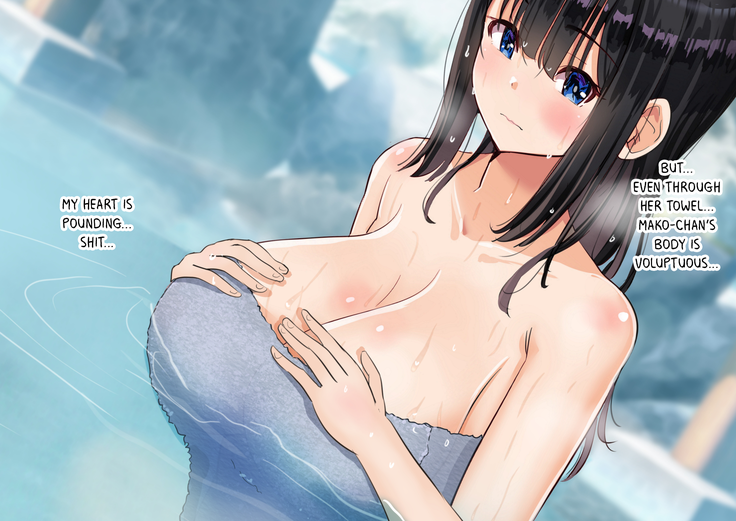 Kansai namari no kanojo no tomodachi to Futari kiri no naishona onsen ryokō