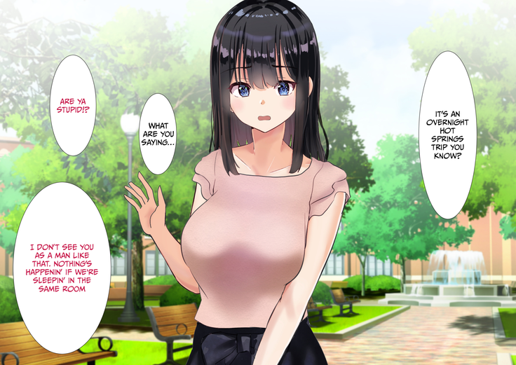 Kansai namari no kanojo no tomodachi to Futari kiri no naishona onsen ryokō