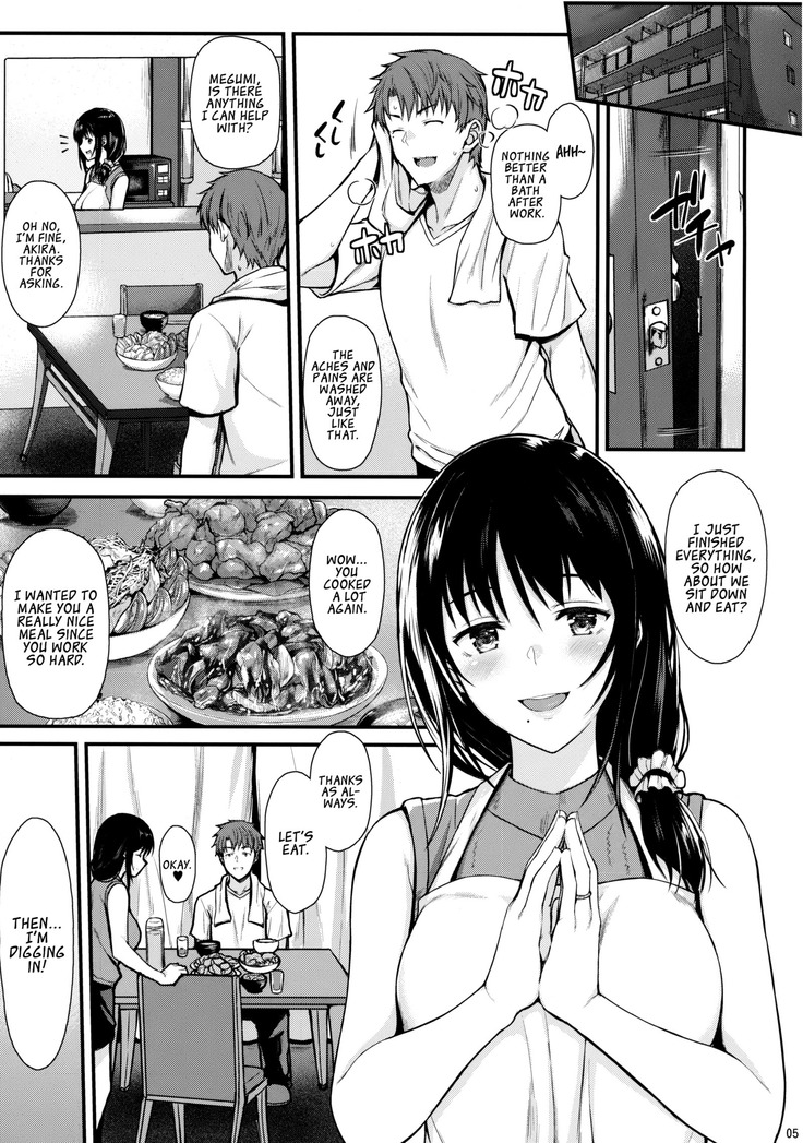 Megumi-san to Kozukuri Ecchi | Babymaking Sex with Megumi