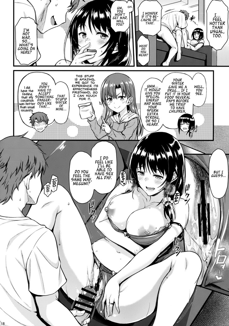 Megumi-san to Kozukuri Ecchi | Babymaking Sex with Megumi
