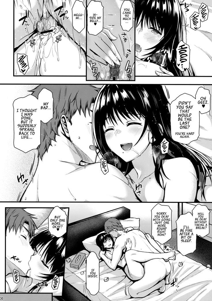 Megumi-san to Kozukuri Ecchi | Babymaking Sex with Megumi