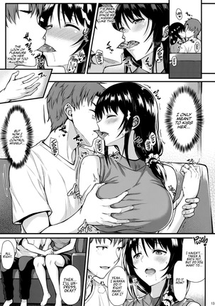 Megumi-san to Kozukuri Ecchi | Babymaking Sex with Megumi Page #12
