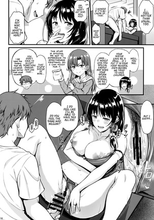 Megumi-san to Kozukuri Ecchi | Babymaking Sex with Megumi - Page 17