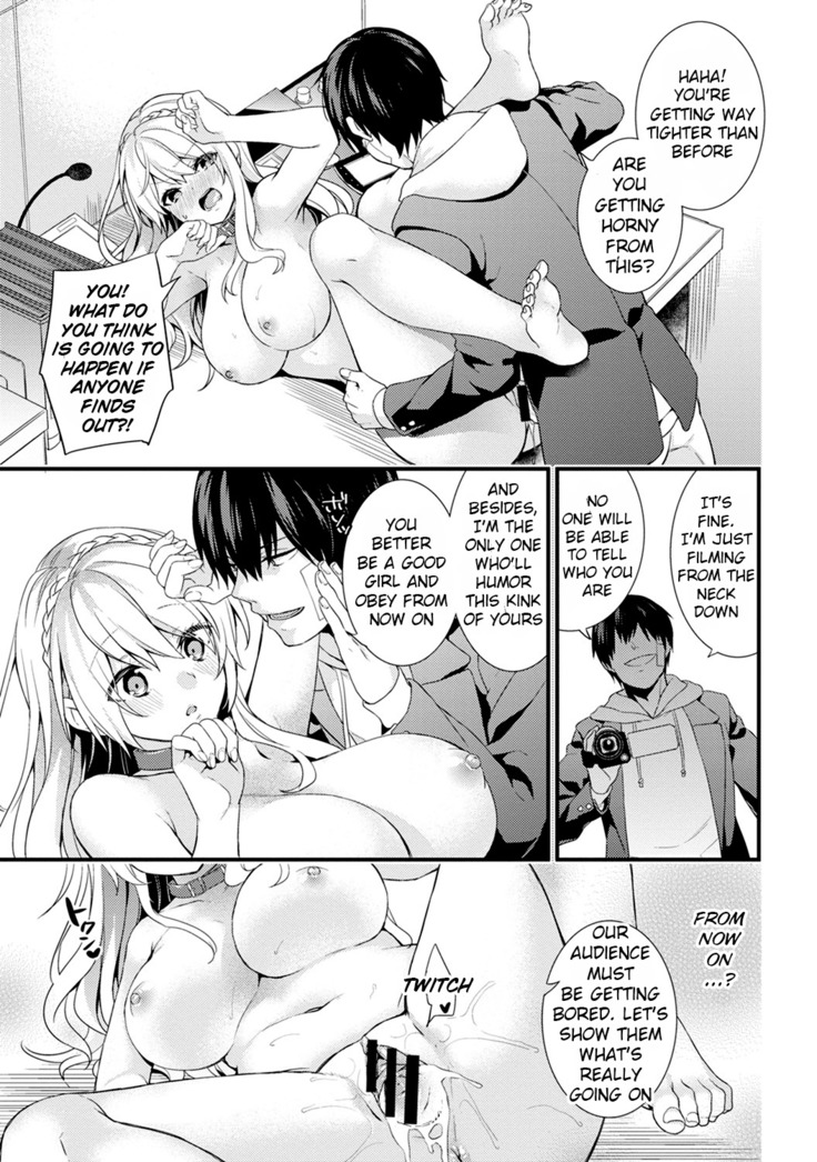 Gakuen no Ojou-sama ga Roshutsukyou no Dohentai datta Hanashi Ch. 1-4