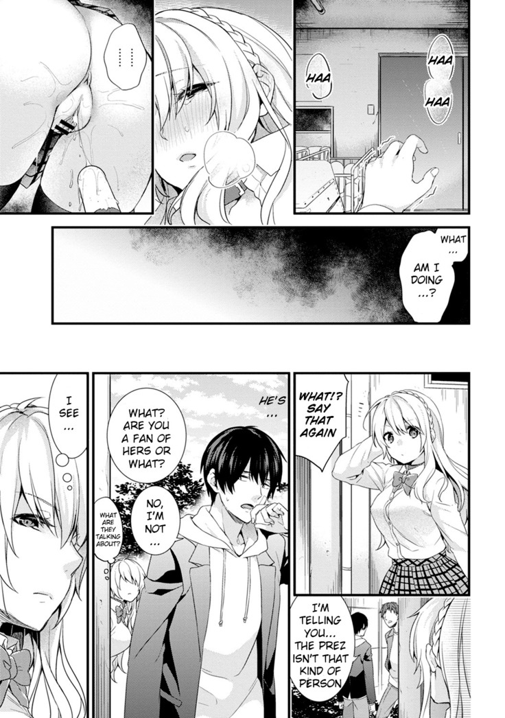 Gakuen no Ojou-sama ga Roshutsukyou no Dohentai datta Hanashi Ch. 1-4