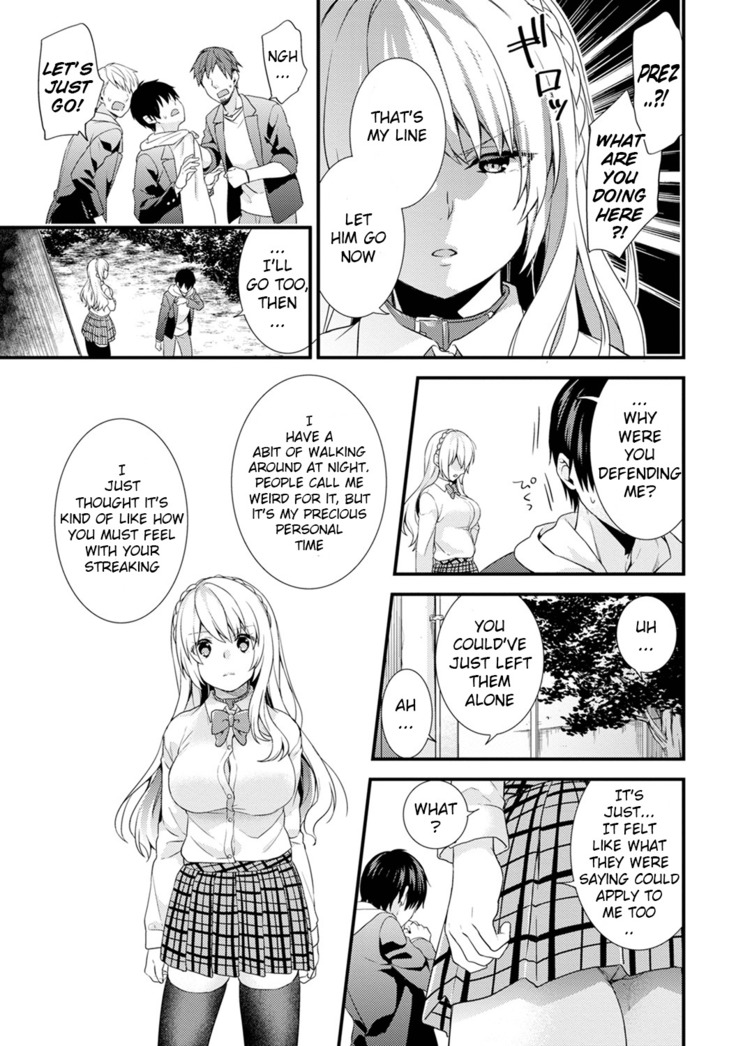 Gakuen no Ojou-sama ga Roshutsukyou no Dohentai datta Hanashi Ch. 1-4
