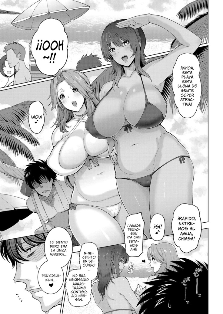 Toshiue Zukushi Jukushita Sanshimai  | Las tres hermanas mayores y maduras de al lado  Cap.1-3