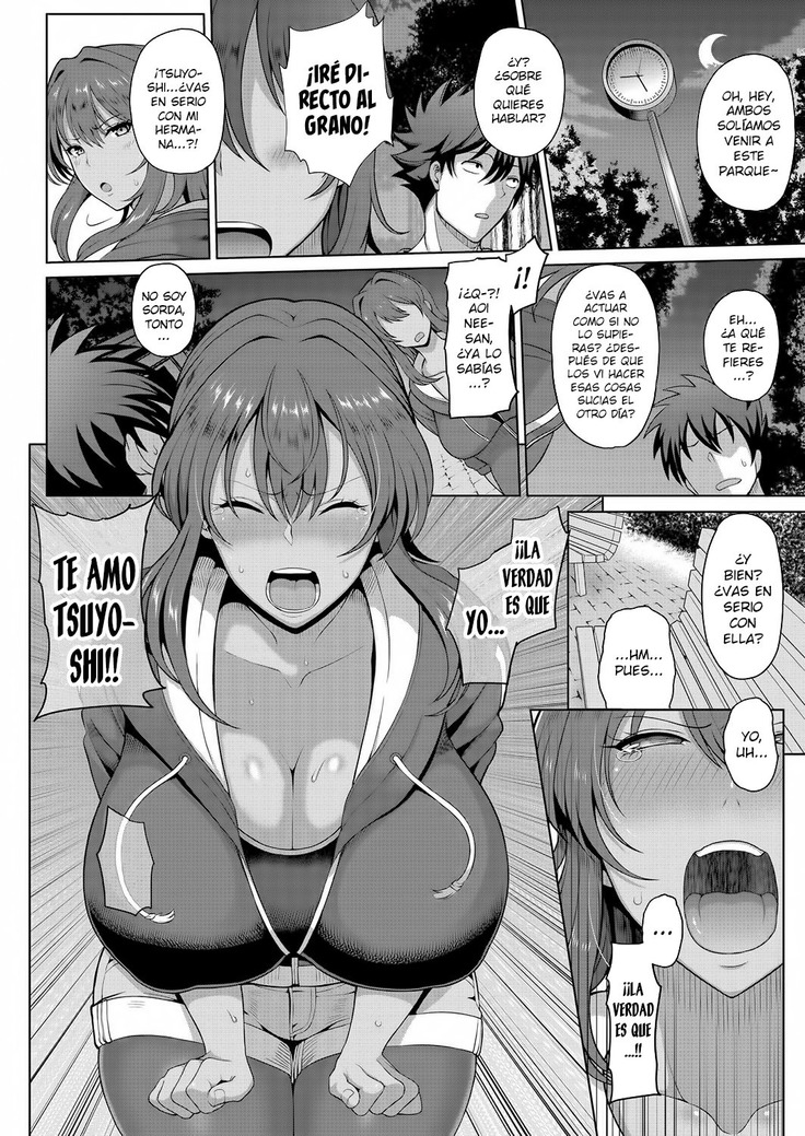 Toshiue Zukushi Jukushita Sanshimai  | Las tres hermanas mayores y maduras de al lado  Cap.1-3