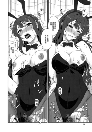 Sasuga.. Buta Yarou ne! + Gyokusai Kakugo na Omake? -CM95- - Page 14