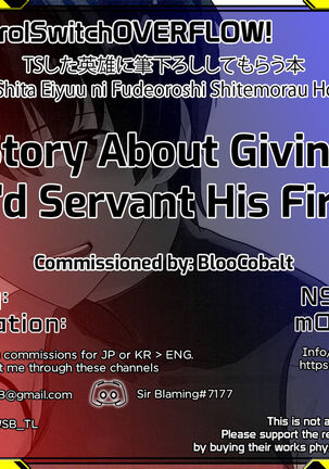 TS Shita Eiyuu ni Fudeoroshi Shitemorau Hon | A Story About Giving a TS'd Servant His First. Page #27