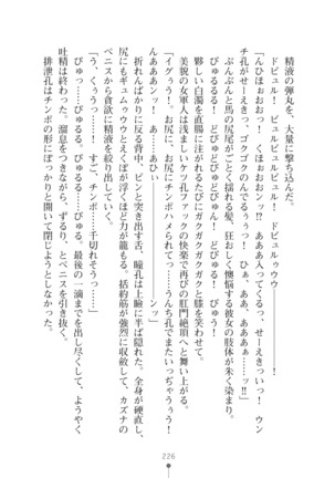 クールな女軍人がエッチなおねえさんに変わるまで - Page 226