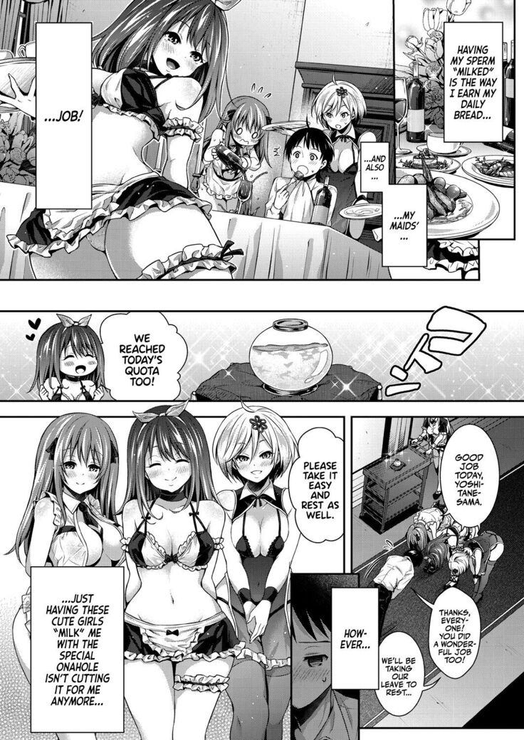 Harem Maid no Damedame Ecchi | Kinky Sex with My Maid Harem Chapters 01-02