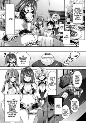 Harem Maid no Damedame Ecchi | Kinky Sex with My Maid Harem Chapters 01-02