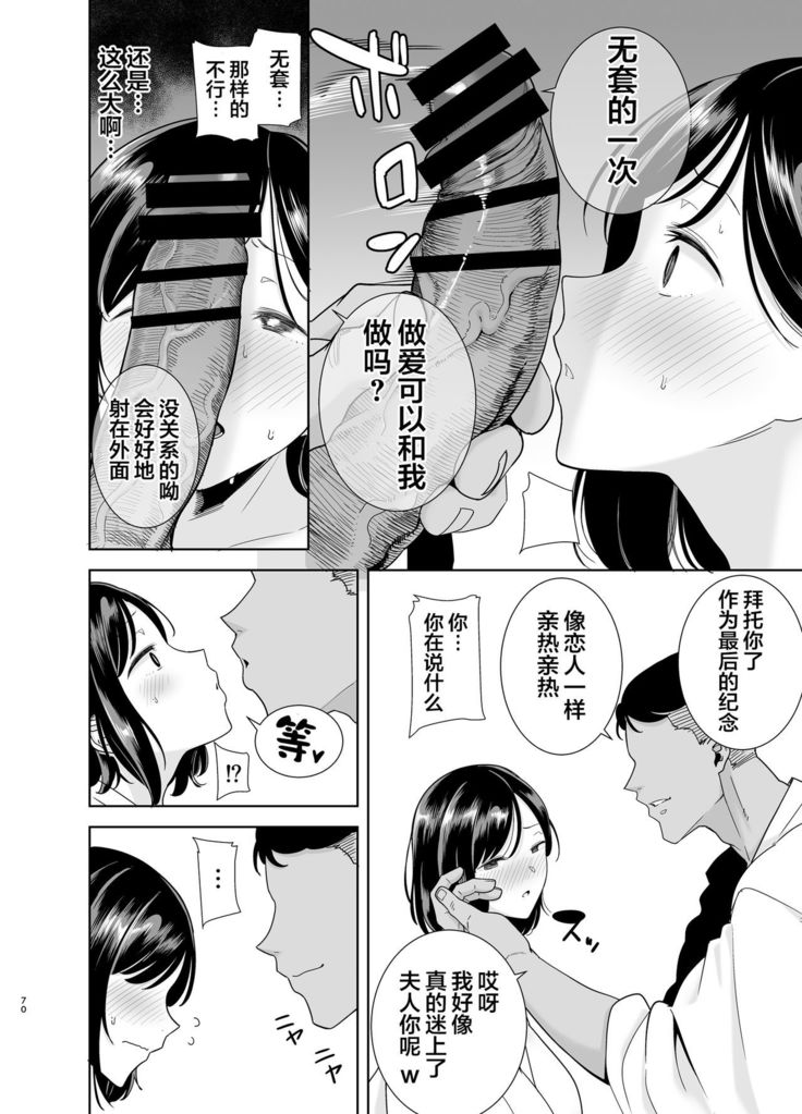Natsuzuma ~Natsu, Ryokan, Nanpa Otoko-tachi ni Ochita Tsuma~ Megane Nashi