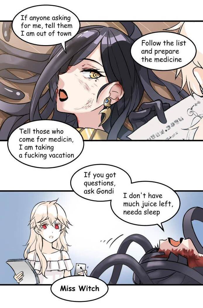 Albino and Witch by Mitsu
