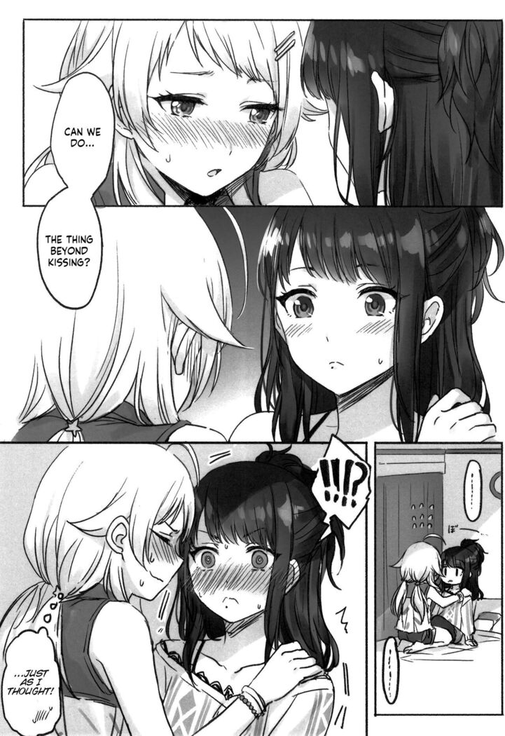 Hachimiya-san to Kazano-san wa Sex ga Dekinai