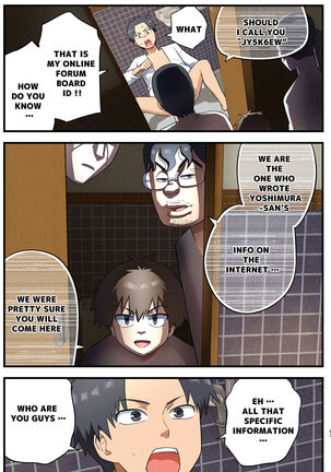 [OTOREKO (Toilet Komoru)] Tatakae! Yoshimura-san! 1 ~Otoko wa Full Bokki Oazuke NTR~ - FIGHT! YOSHIMURA-SAN! 1 - man with full erection on hold [English] Page #62
