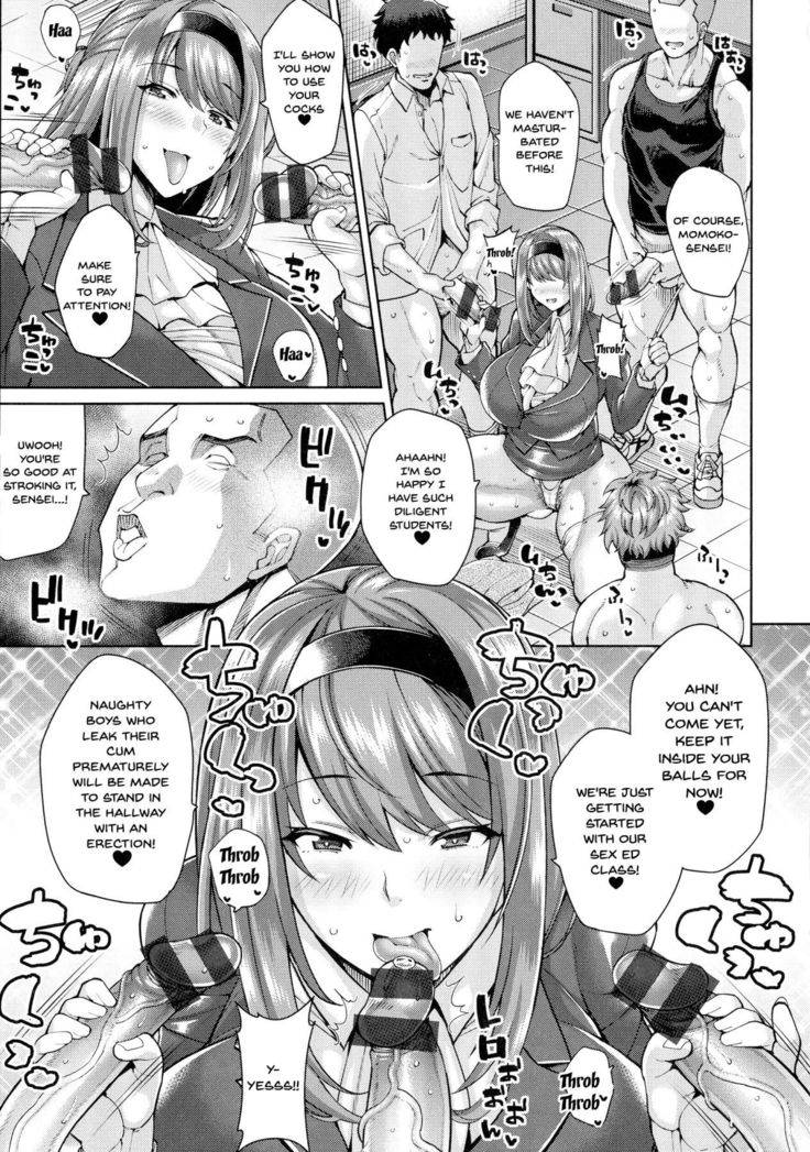 Momoko-sensei no Tanoshii Seikyouiku | Momoko Sensei's Fun Sex-Ed Class