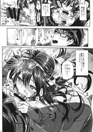 Senkan Nagato to Hentai Teitoku Page #8