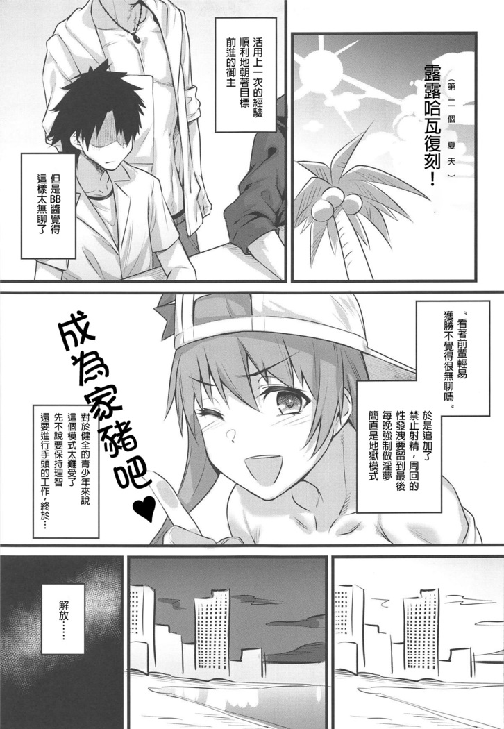 Serva Fes no Genkou Sagyou de Tamatta Master o Musashi-chan to Okkii ga Nuite Kureru Hon.
