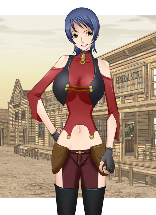 Sexual Parody CG series vol. 29 | Retro Heroine-kei Sakuhin > Carmen ’99 cm | Woman with 99 Mystery and 99cm boobs