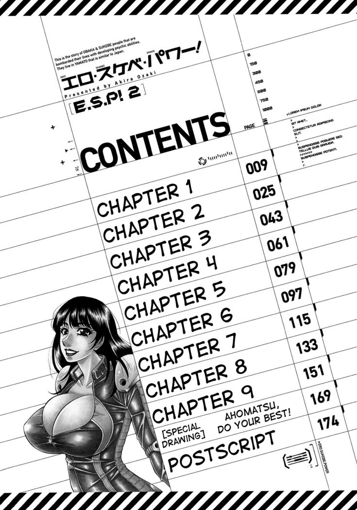 Ero Sukebe Power! E.S.P.! Vol.2 Ch.1-4